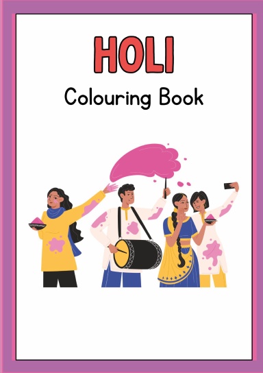 Holi Colouring Book