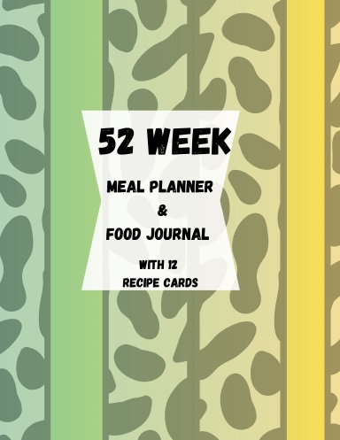 52 Week Meal Planner & Food Journal