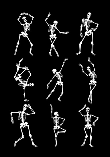 Dancing Skeleton Weekly Journal