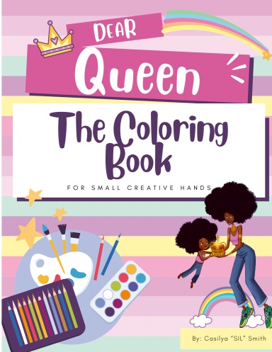 Dear Queen Coloring Book