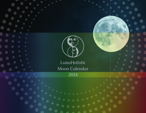 LunaHolistic Moon Calendar 2024