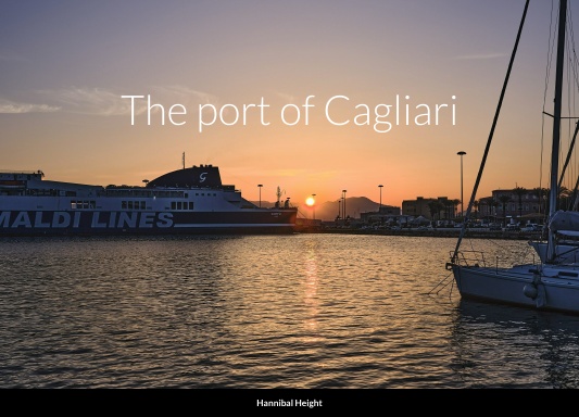 The port of Cagliari