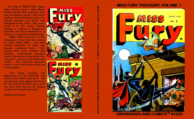 Miss Fury Treasury: Volume 1
