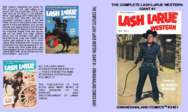The Complete Lash LaRue Western: Giant #1