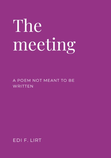 The meeting - A Poem not meant to be written