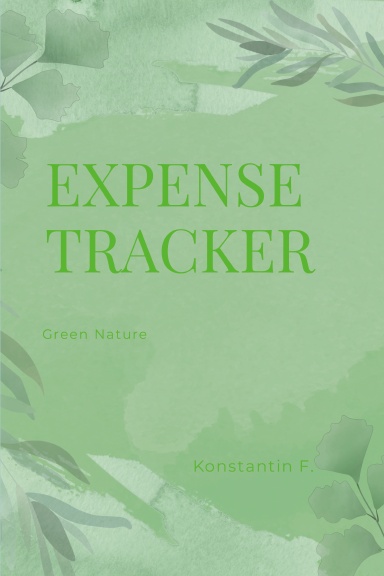 Expense Tracker Green Nature