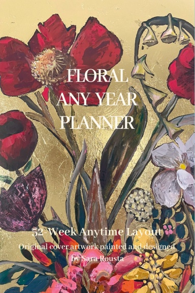 FLORAL ANY YEAR PLANNER