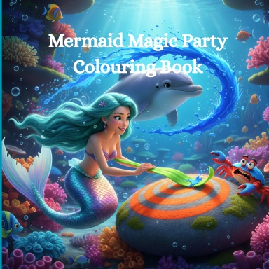 Mermaid Magic Party Colouring Book