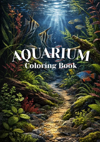 Aquarium Coloring Book