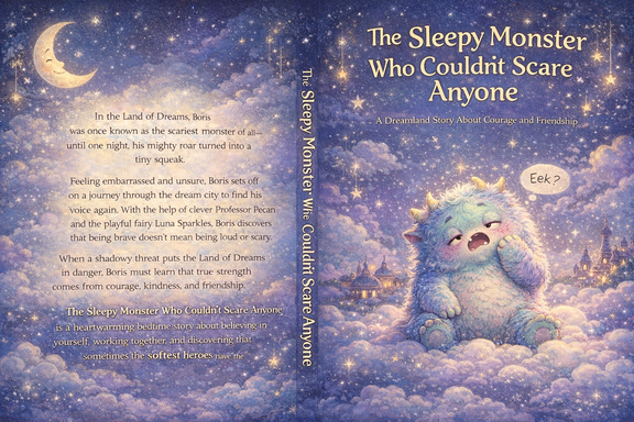 The Sleepy Monster’s Mighty Roar