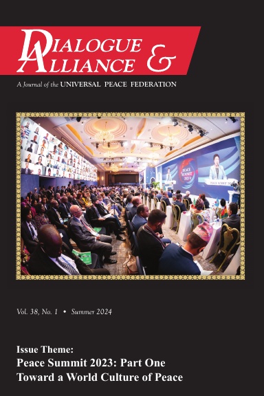 Dialogue & Alliance Vol. 38, No. 1