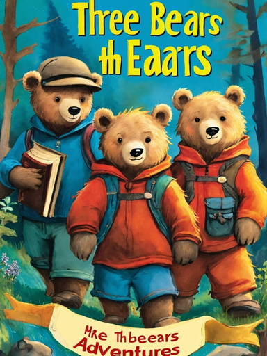 The story of the adventure of the three bears and their suffering because they did not listen to their mother’s words