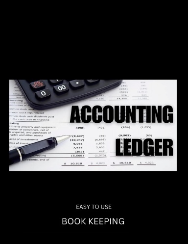 A4 Accounting Ledger Book