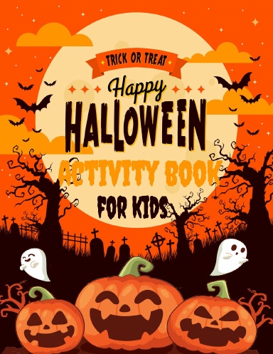 Happy Halloween_Activity Book for Kids (Vol. 1)