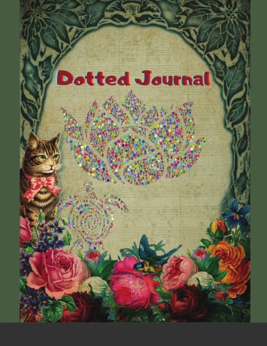 Dotted Journal: Dot Grid Journal Notebook For Bullet Journaling - Dot Graph Journal, Soft Cover glossy,