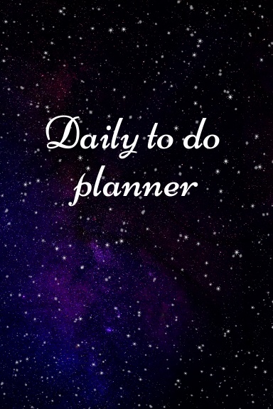 Daily to do planner
