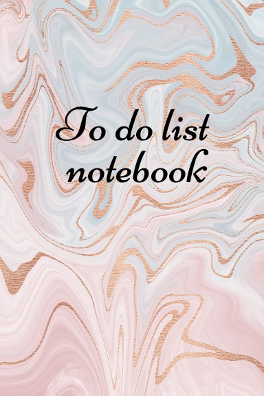 To do list Notebook
