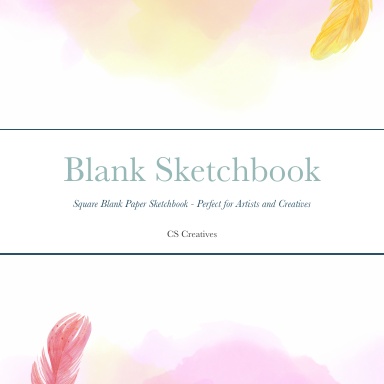 Blank 200-Page Square Sketchbook: Unleash Your Creativity with Plenty of  Space for Drawing and Sketching (Paperback)