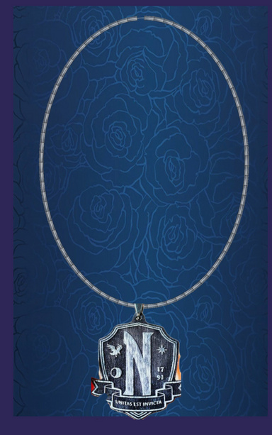 Nevermore necklace logo