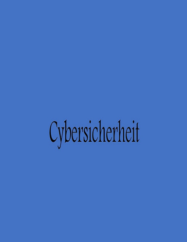 Cybersicherheit