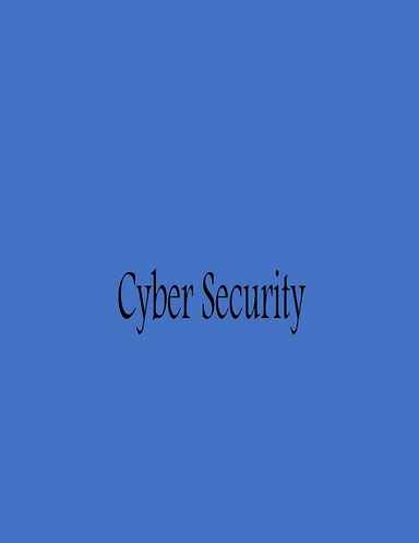 Cyber Security