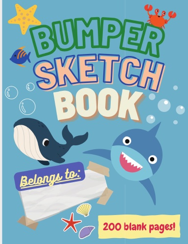 Bumper Sketch Book (Ocean Theme)