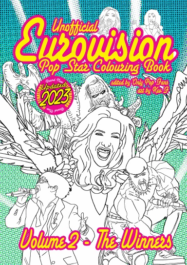 Unofficial Eurovision Colouring Book - Volume 2: All The Winners