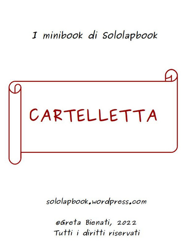 Minibook cartelletta