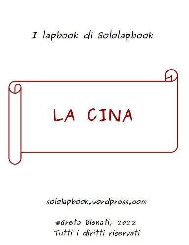 Lapbook Cina