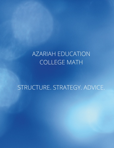AZARIAH EDUCATION COLLEGE MATH