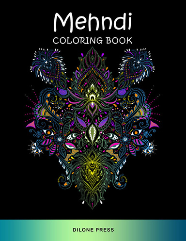 Mehndi Coloring Book
