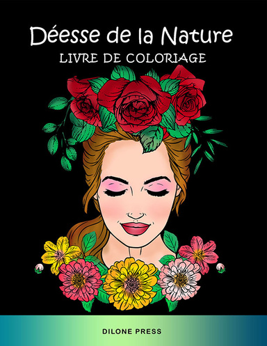 Déesse de la Nature Livre de Coloriage