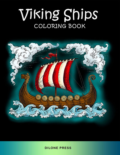 Viking Ships Coloring Book