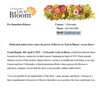 Life in Bloom