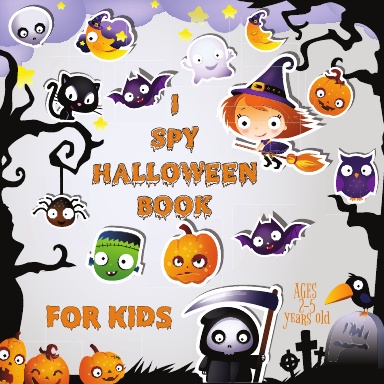 Halloween Coloring Book For Kids Ages 4-8: Halloween Coloring