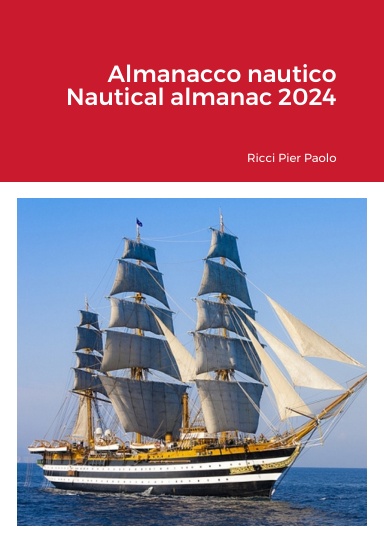 Almanacco nautico Nautical almanac 2024