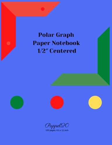 Polar Graph Paper Notebook