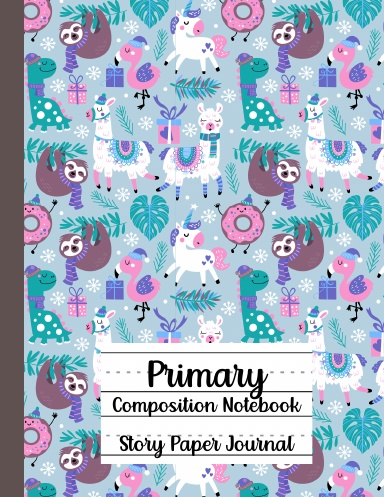 Primary Composition Notebook,Story Paper Journal