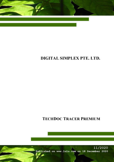 Tech Doc Tracer Premium 11/2020