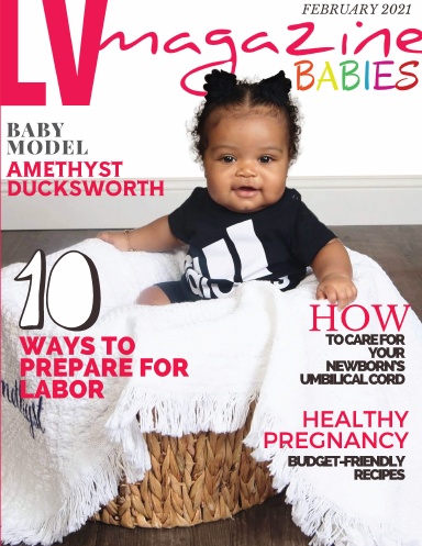 LV Magazine Babies February 2021 - Amethyst Ducksworth