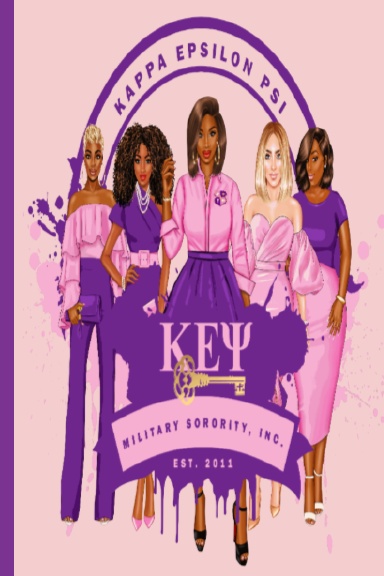 Κappa Epsilon Psi Military Sorority, Inc (ΚΕΨ) 6x9 Journal Book