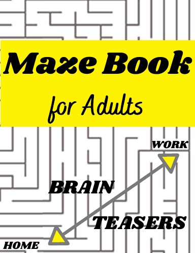 Maze Book for Adults