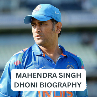 MAHENDRA SINGH DHONI BIOGRAPHY