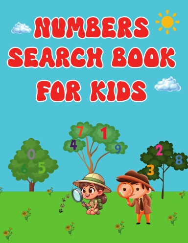 NUMBERS SEARCH BOOK FOR KIDS