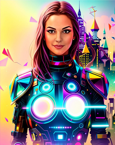 Het Wondere Sprookje van Lila en de cyborg Progress