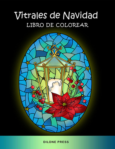 Vitrales de Navidad Libro de Colorear