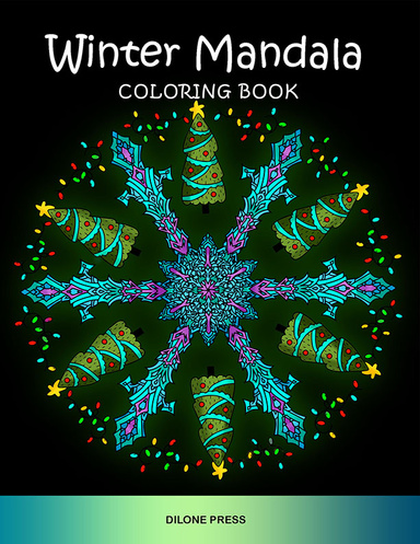 Winter Mandala Coloring Book
