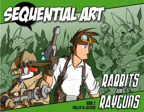 Sequential Art - Book 2 - Rabbits & Rayguns