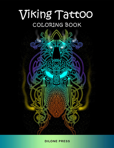 Viking Tattoo Coloring Book