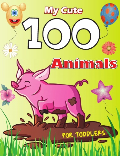 100 Animals Coloring Book for Toddler